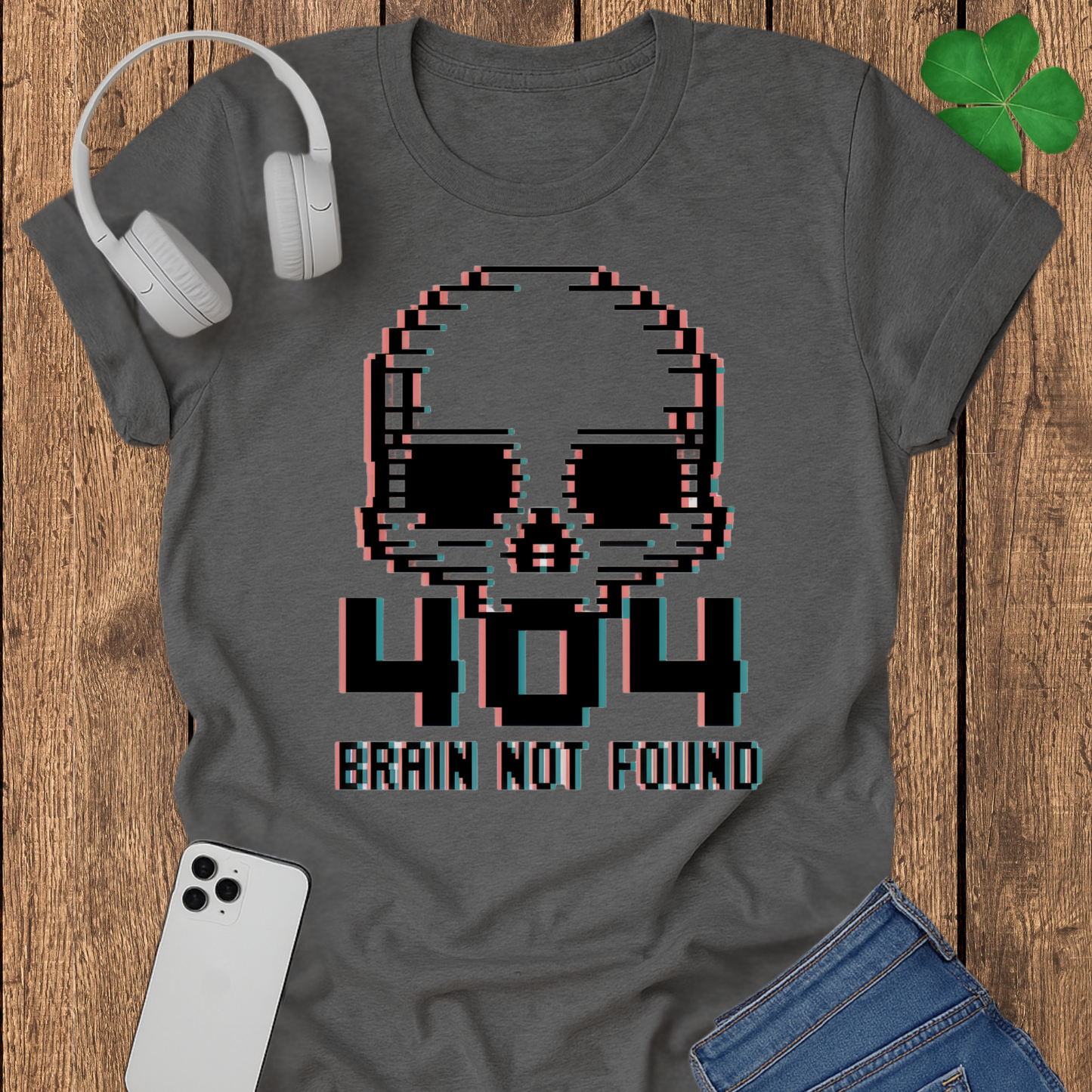 404 brain not found T-shirt