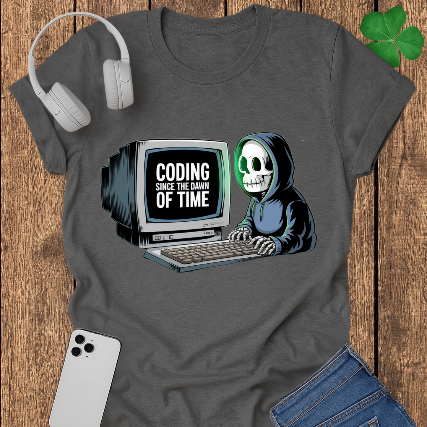 Coding since the dawn of time T-shirt