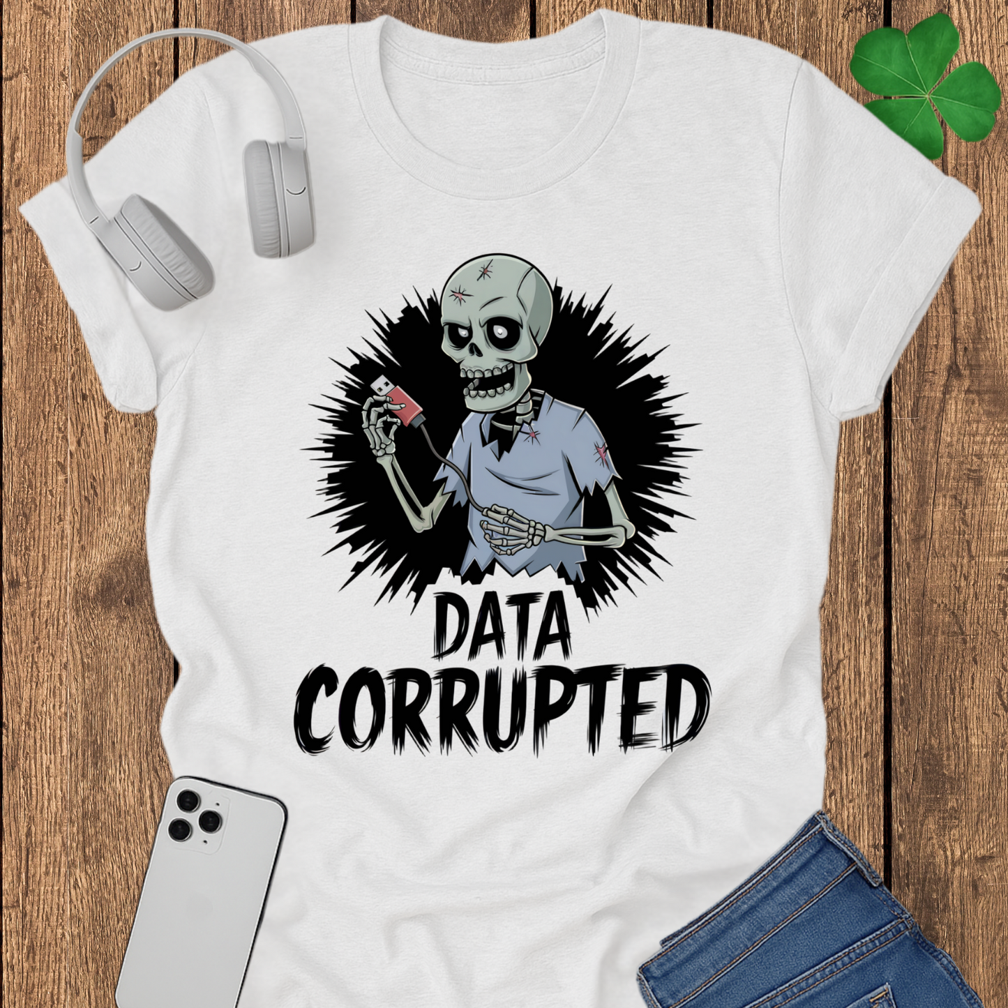 Data corrupted T-shirt