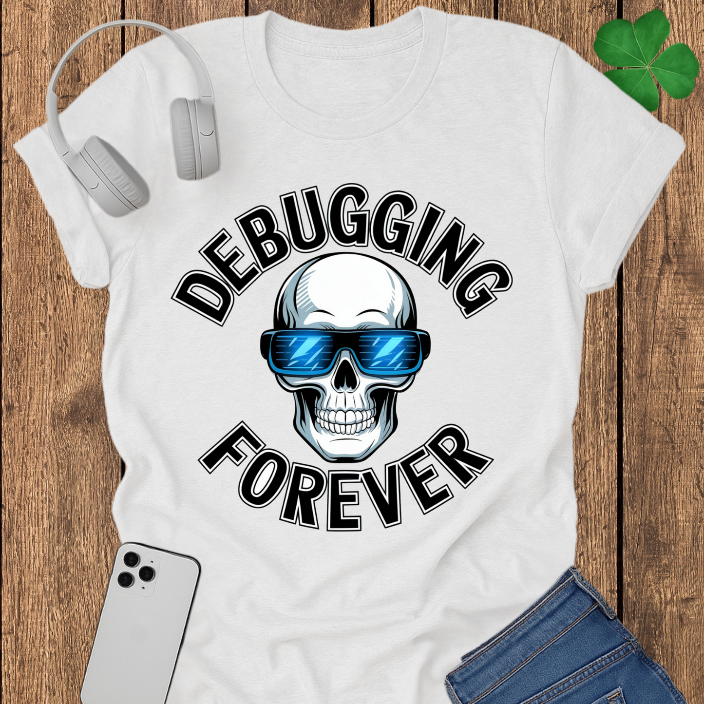 Debugging forever T-shirt