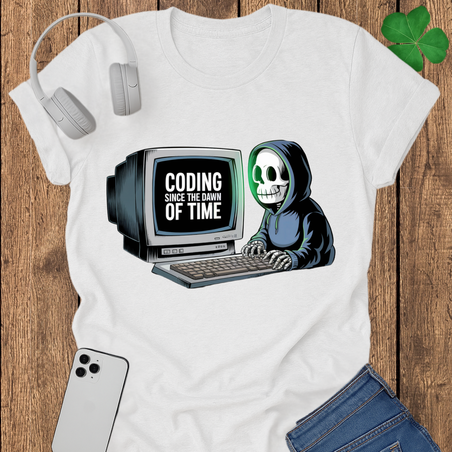 Coding since the dawn of time T-shirt
