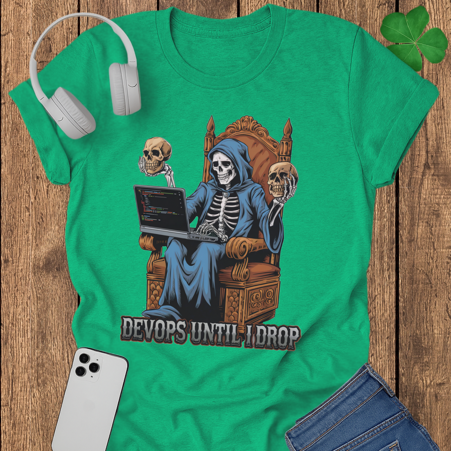 Devops until i drop T-shirt