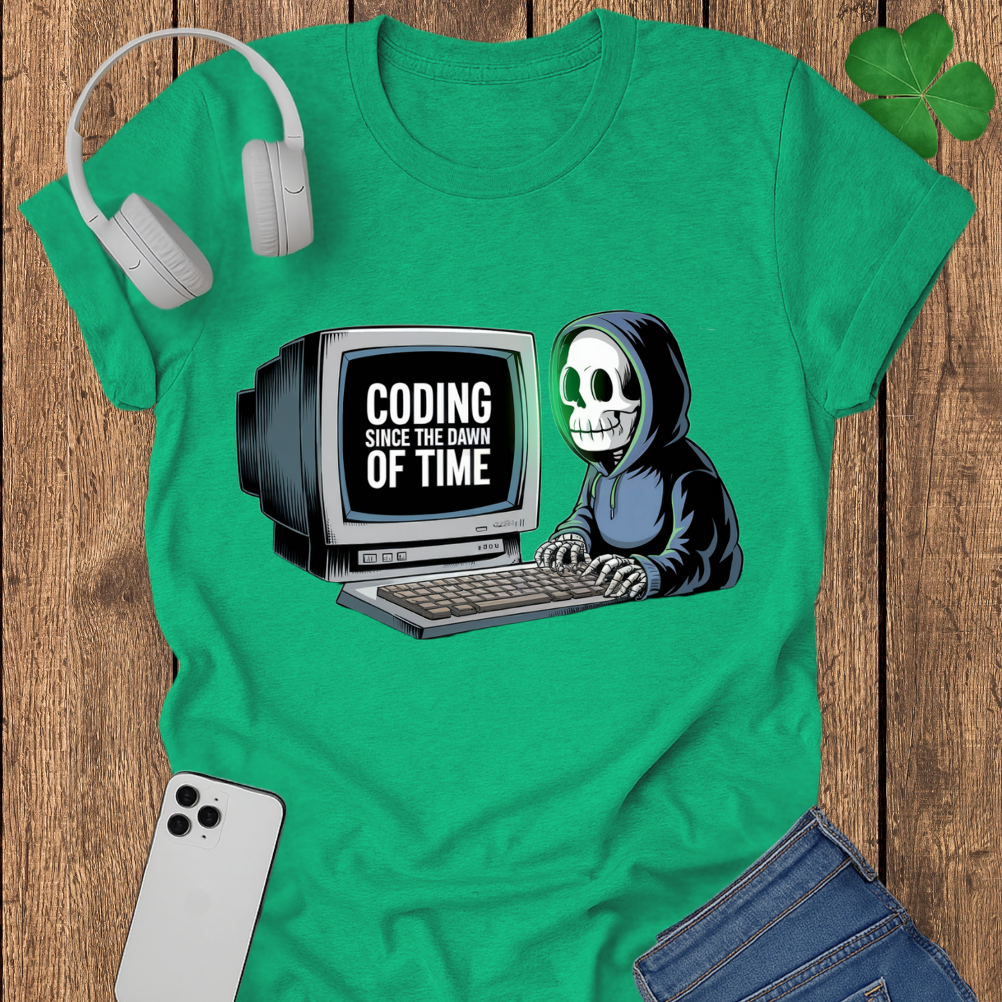 Coding since the dawn of time T-shirt