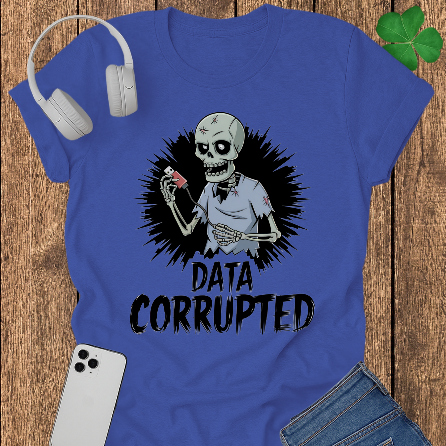 Data corrupted T-shirt