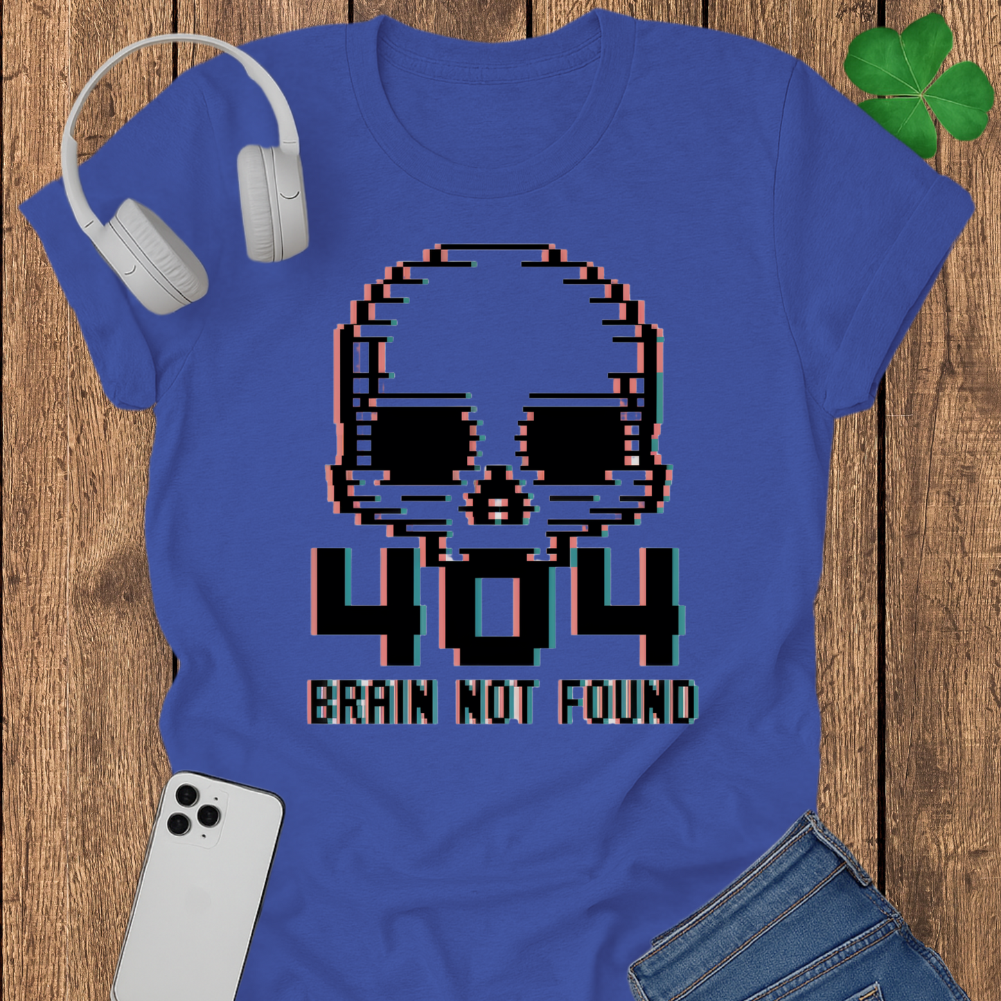 404 brain not found T-shirt
