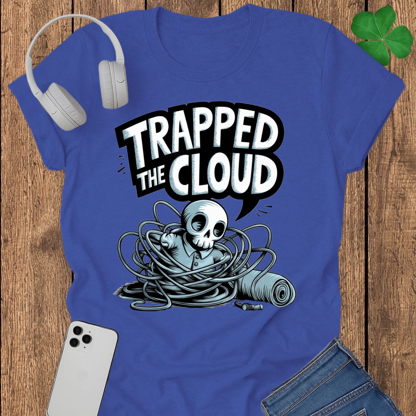 Trapped in the cloud T-shirt