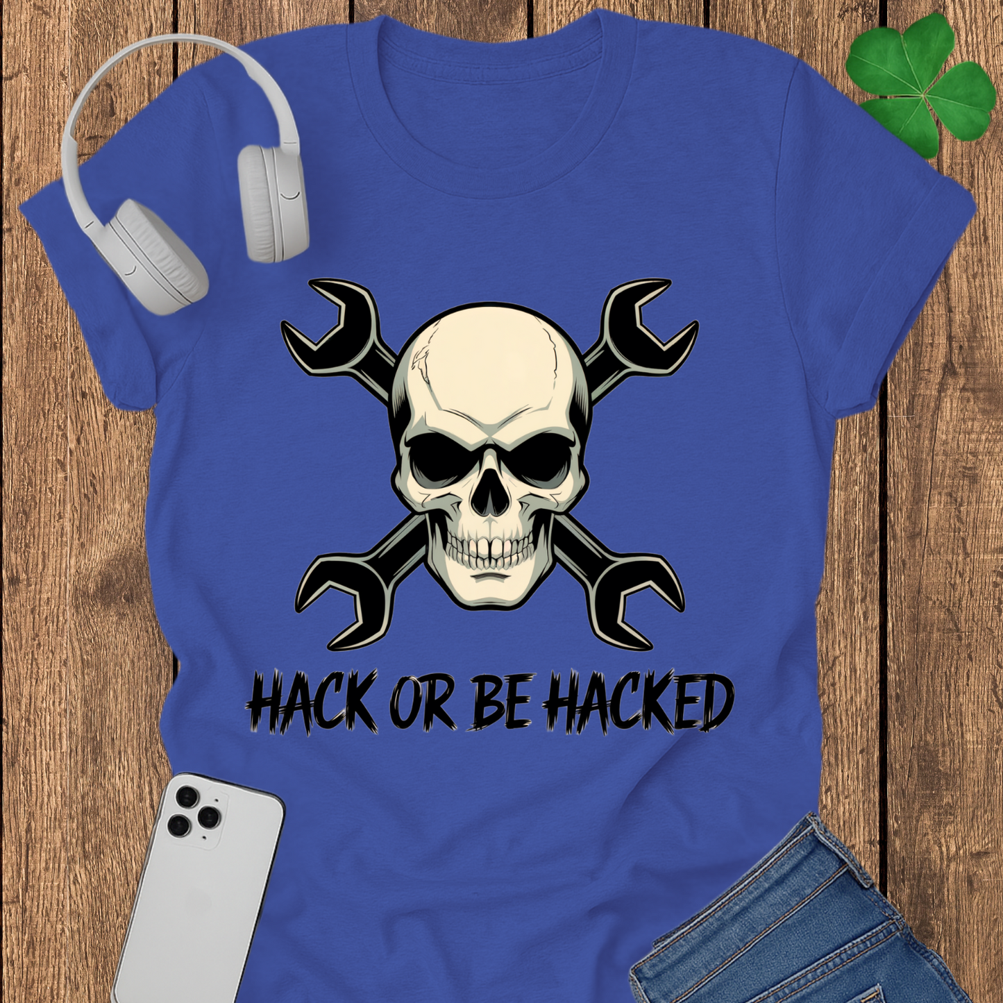 Hack or be hacked T-shirt