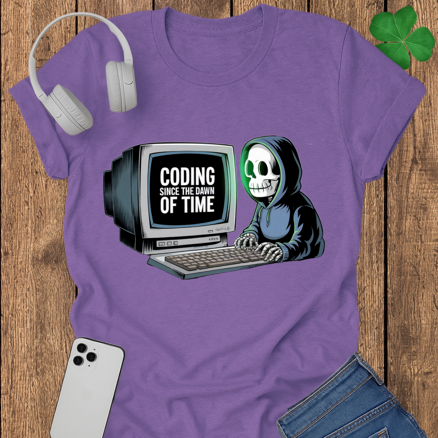 Coding since the dawn of time T-shirt