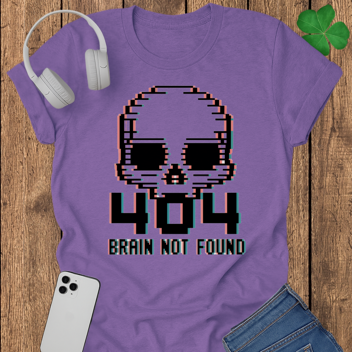 404 brain not found T-shirt