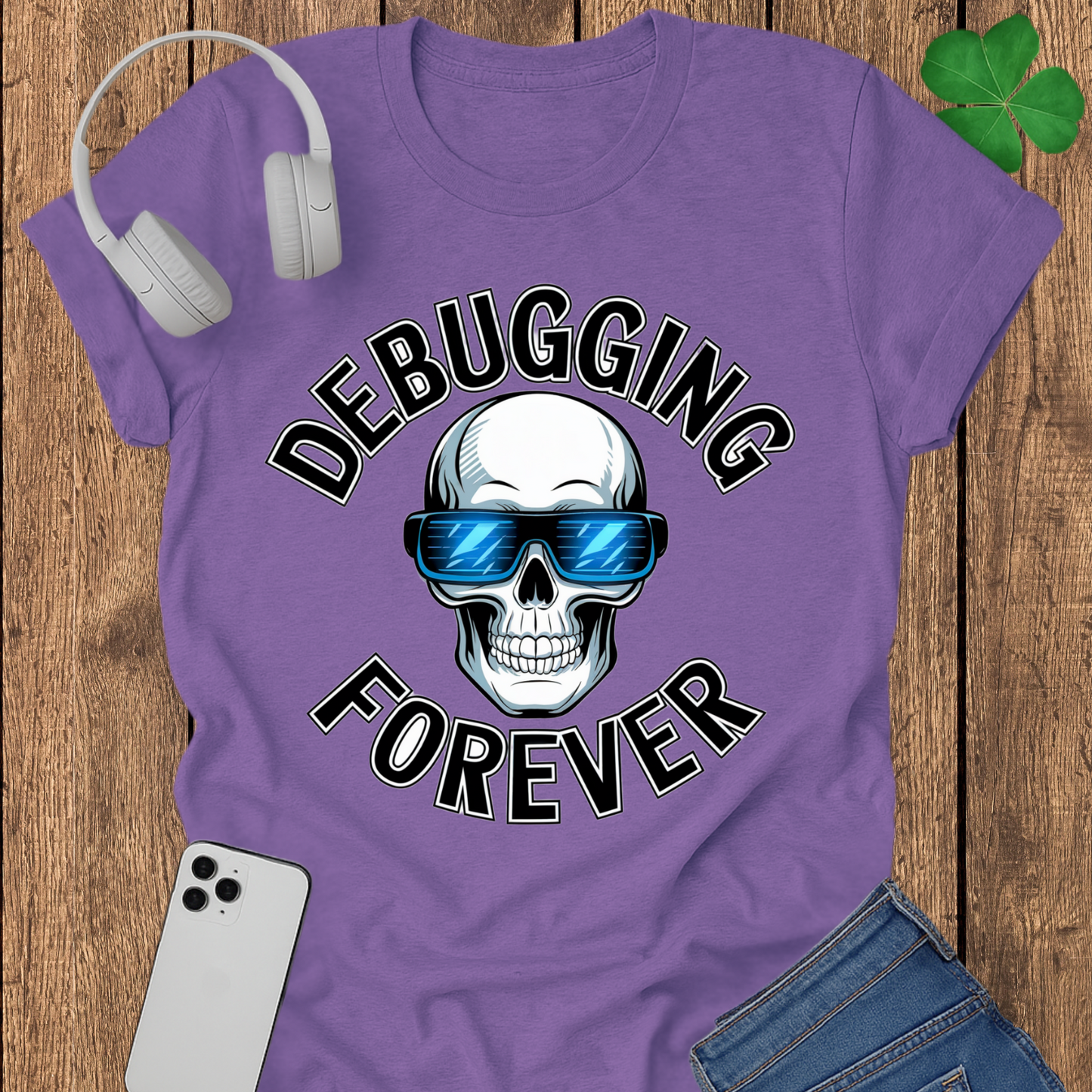 Debugging forever T-shirt