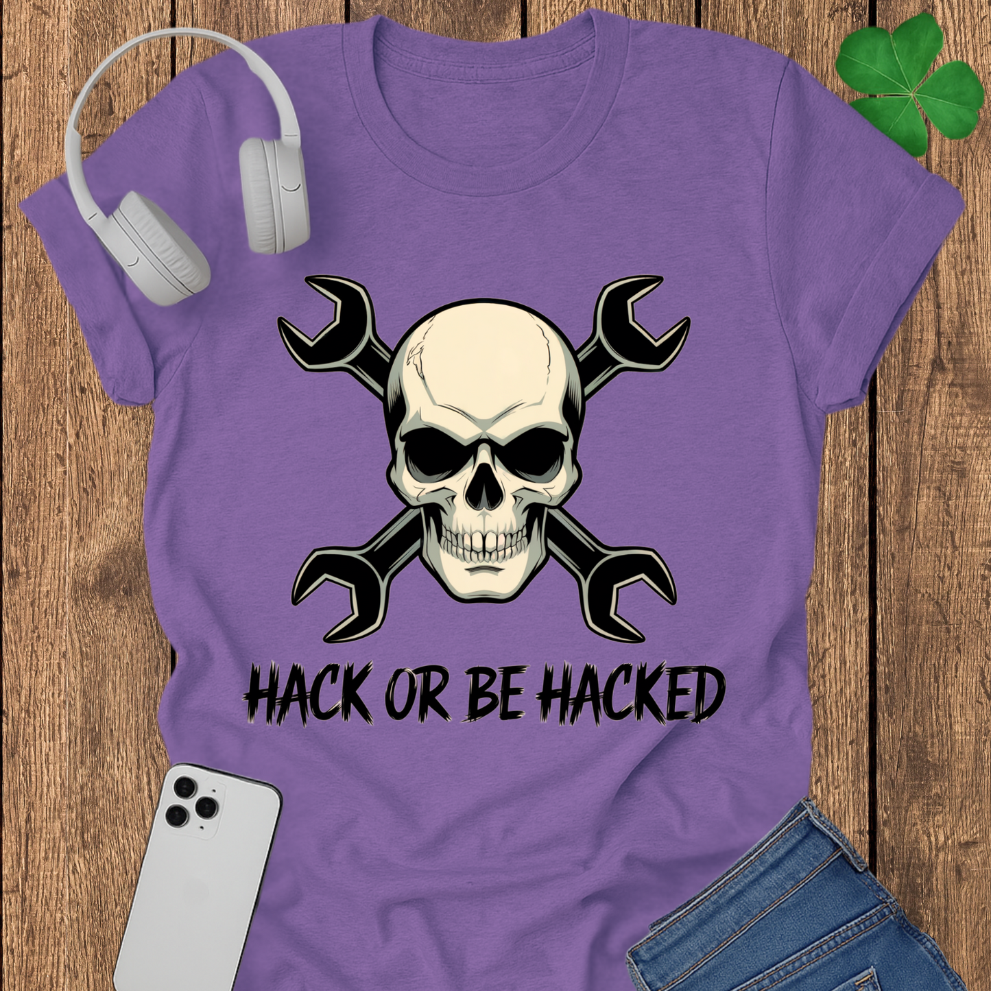 Hack or be hacked T-shirt