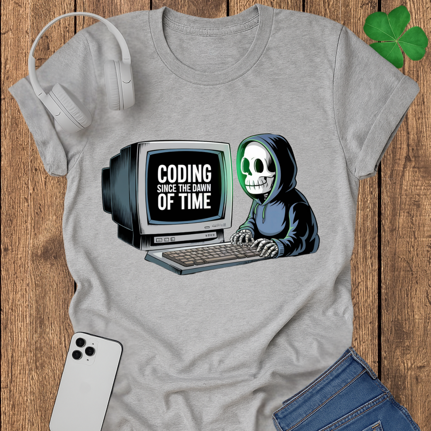 Coding since the dawn of time T-shirt