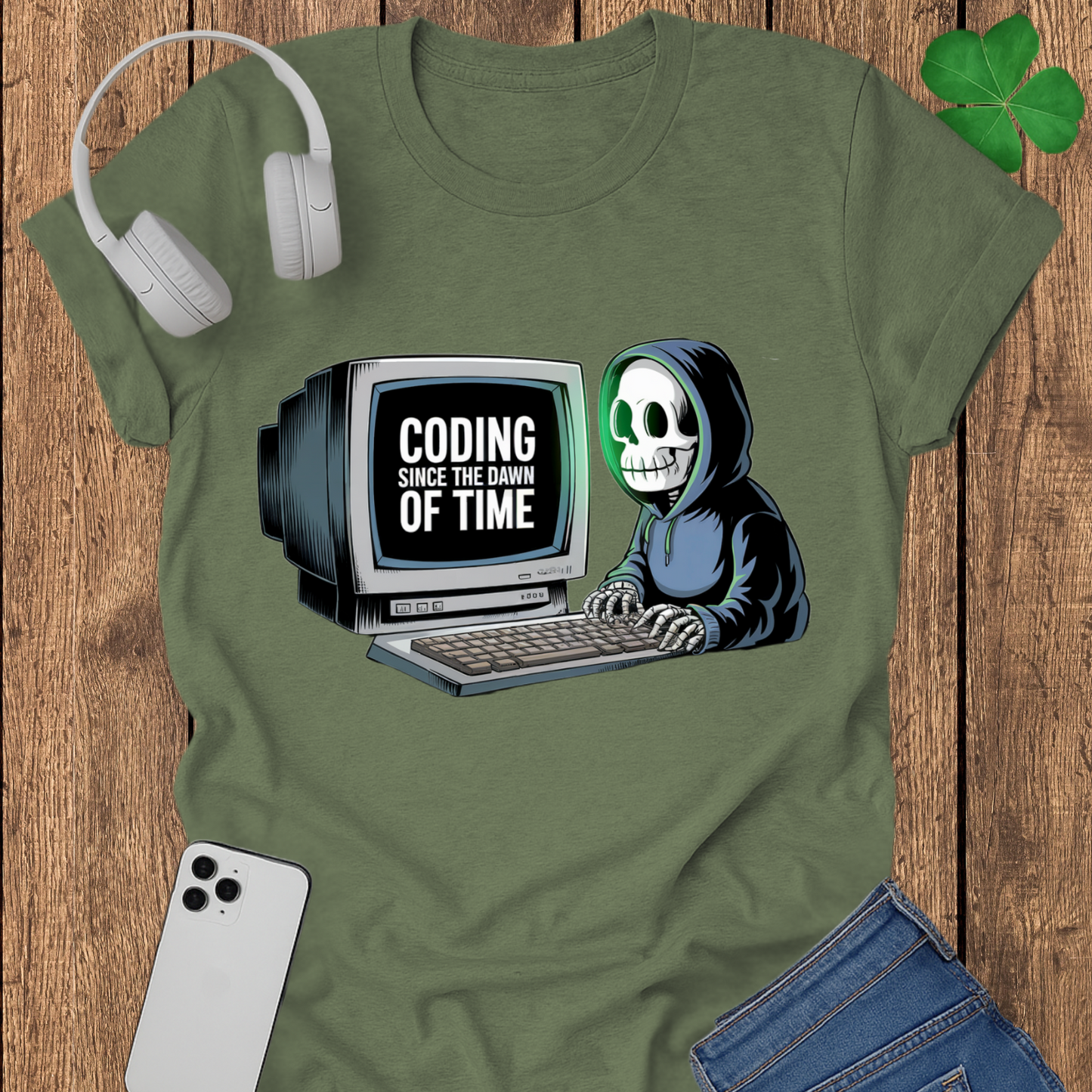 Coding since the dawn of time T-shirt