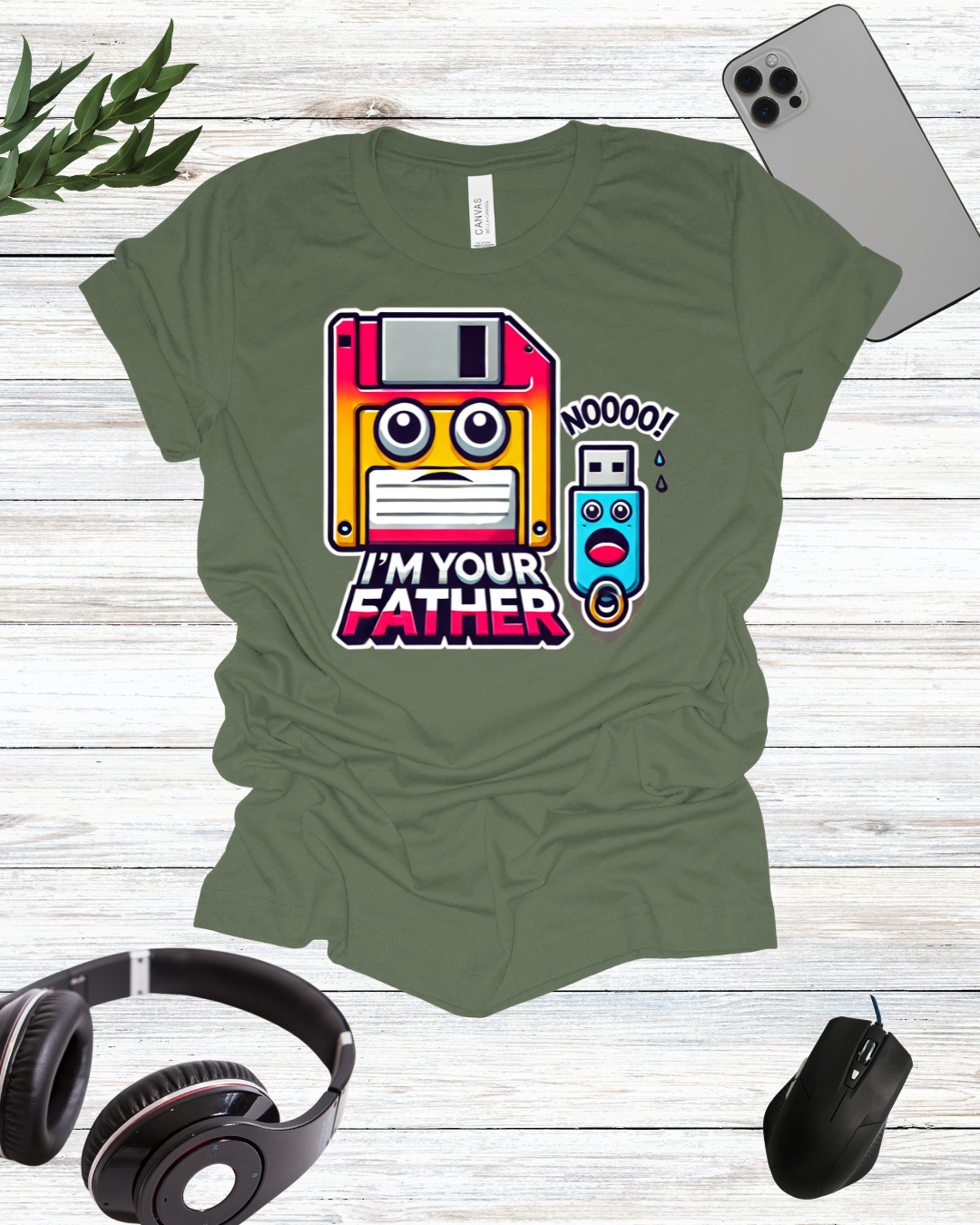 a t - shirt that says, i'm your father