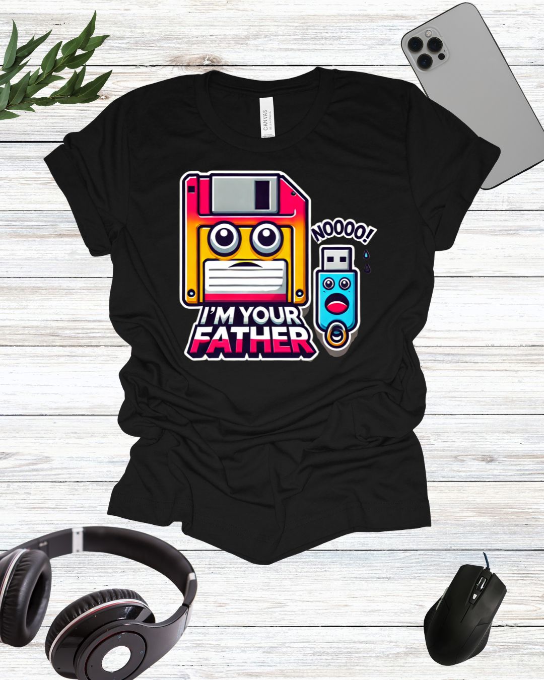 a t - shirt that says, i'm your father