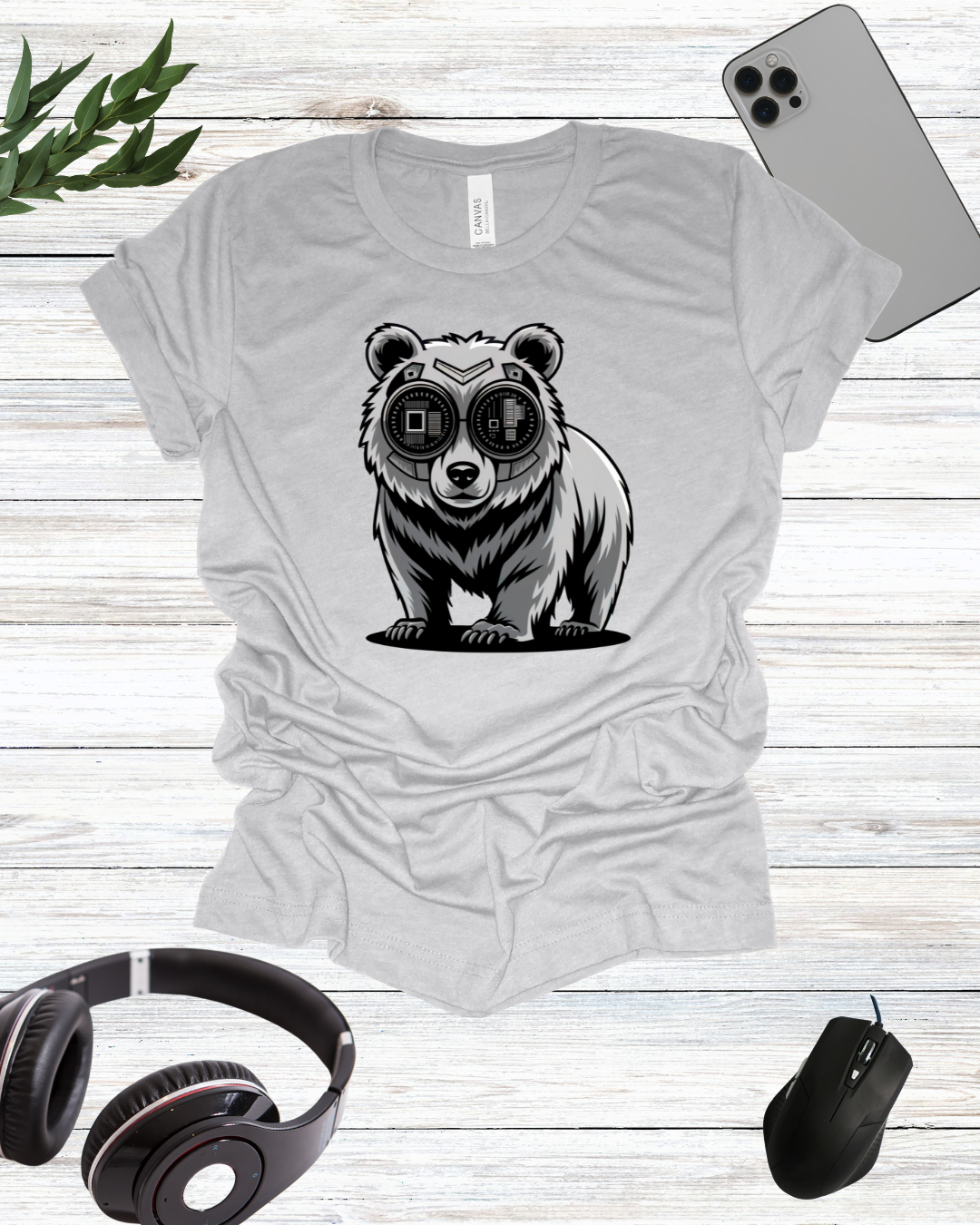 Binary Small Bear T-shirt