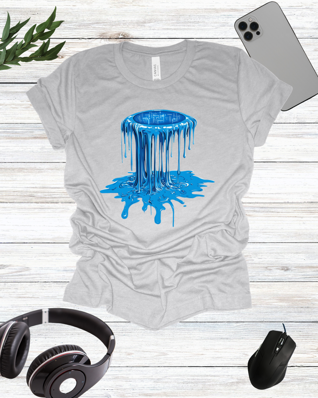 Melting Cpu T-Shirt