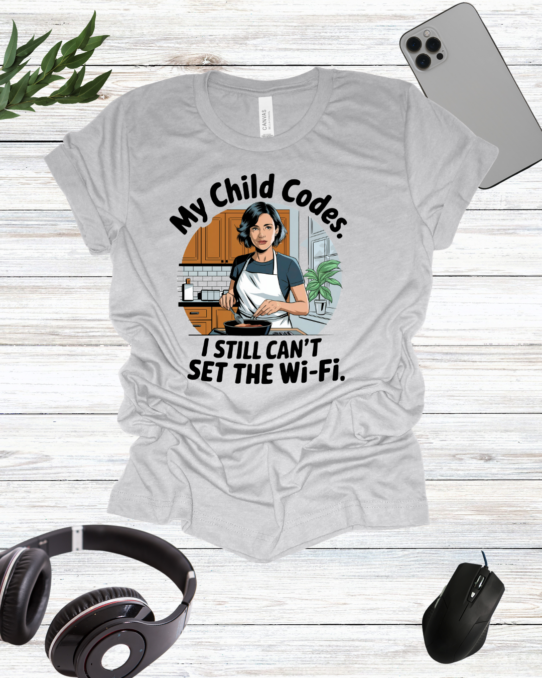 My child codes i still cant set the wifi T-shirt