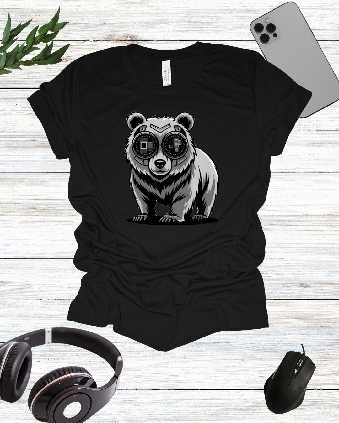 Binary Small Bear T-shirt