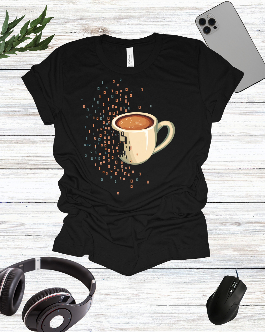 binary Coffee T-Shirt