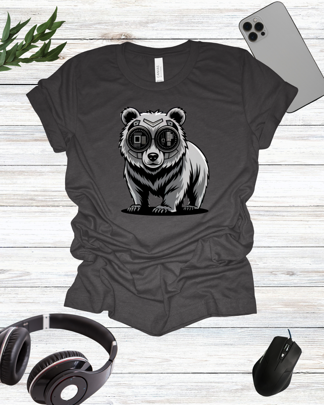 Binary Small Bear T-shirt