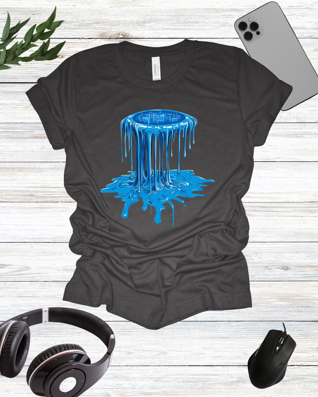 Melting Cpu T-Shirt