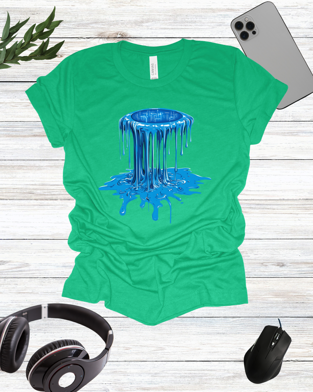 Melting Cpu T-Shirt