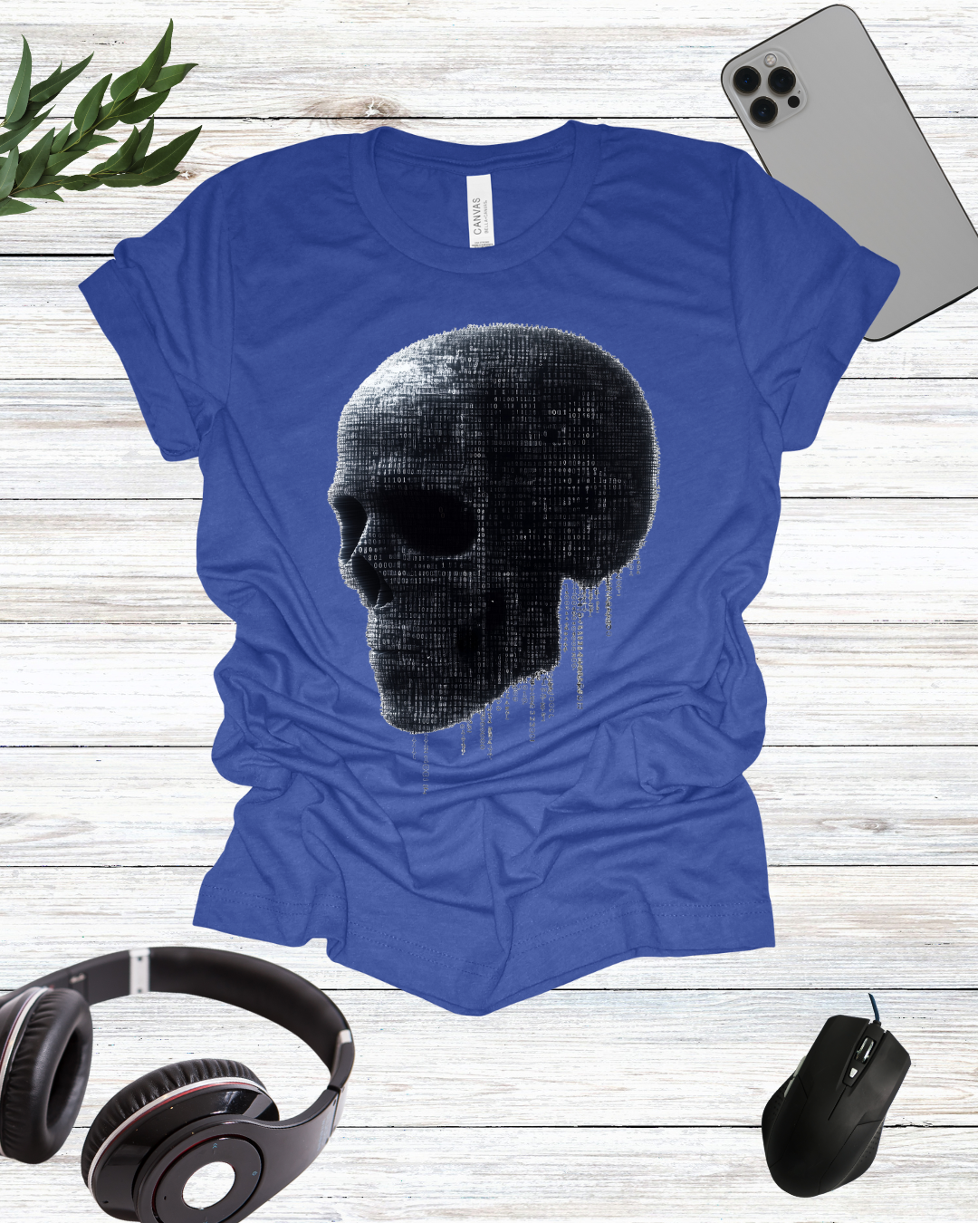 Binary Skull T-Shirt