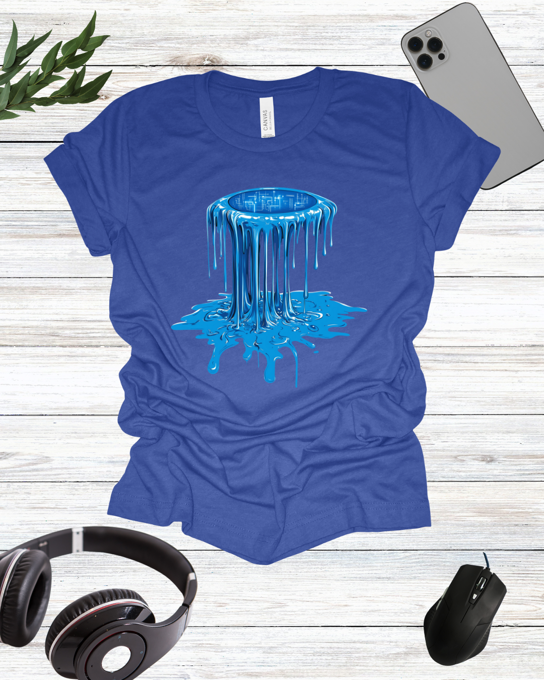 Melting Cpu T-Shirt