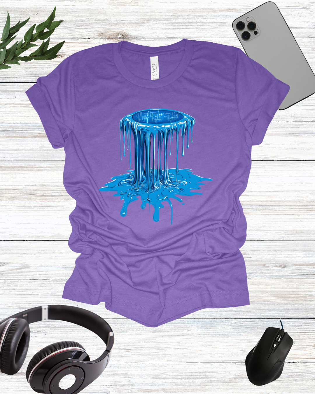 Melting Cpu T-Shirt