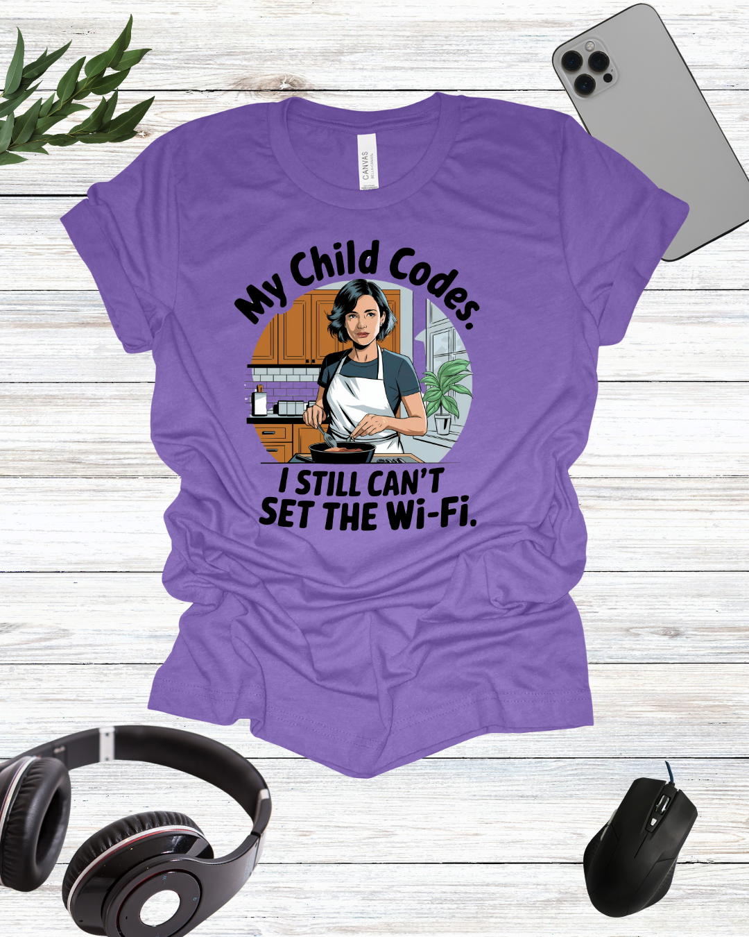 My child codes i still cant set the wifi T-shirt