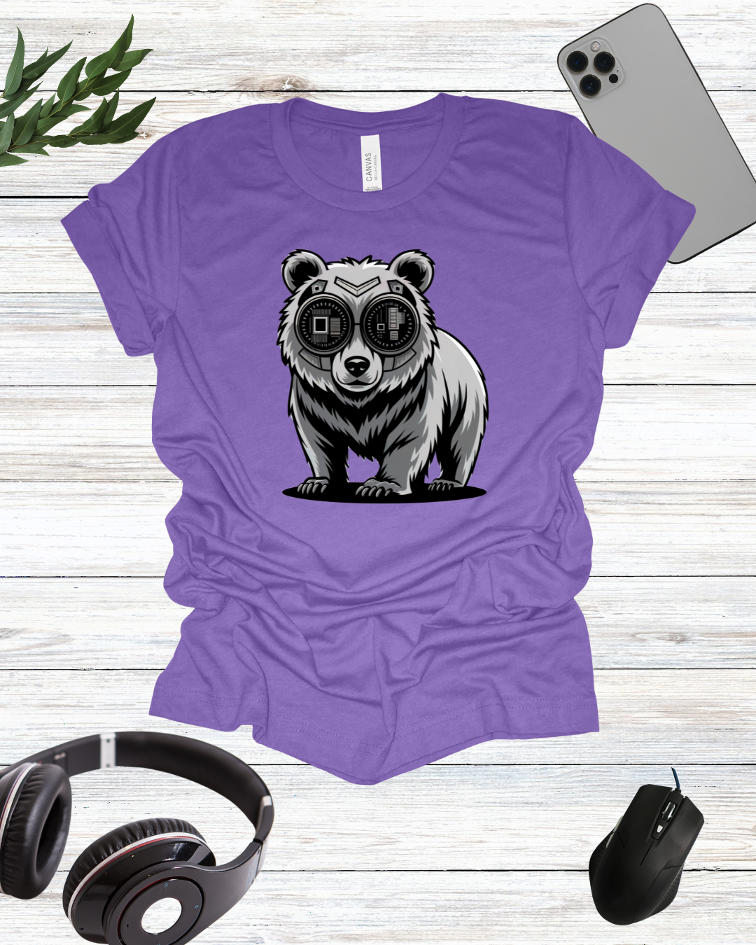 Binary Small Bear T-shirt