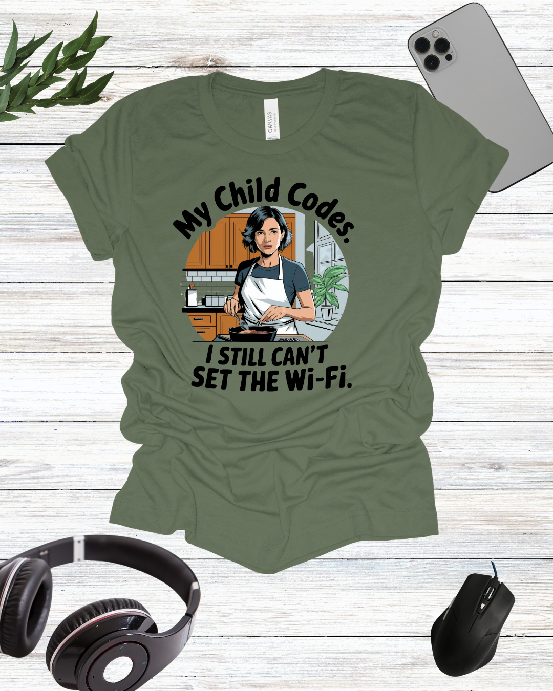 My child codes i still cant set the wifi T-shirt