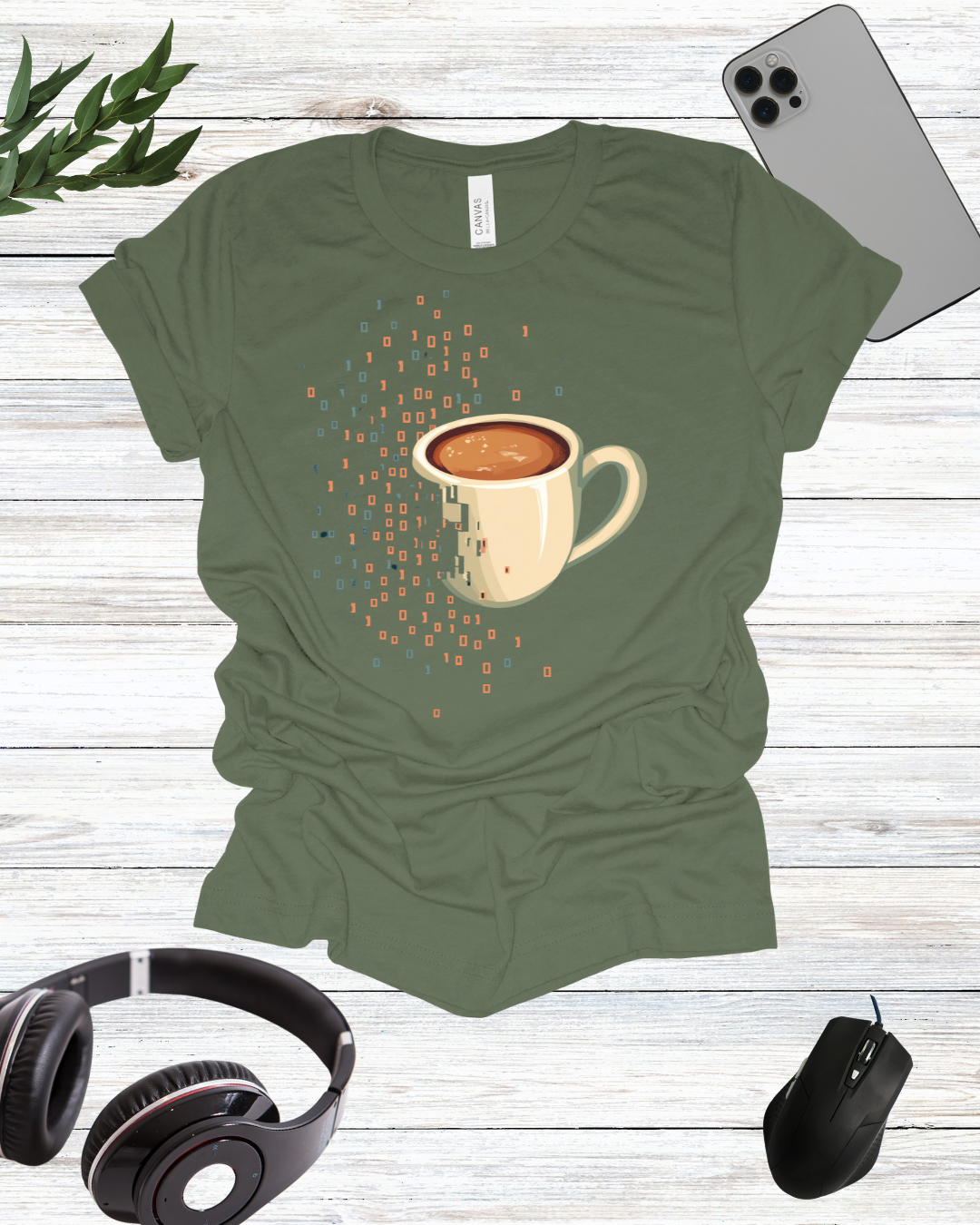 binary Coffee T-Shirt