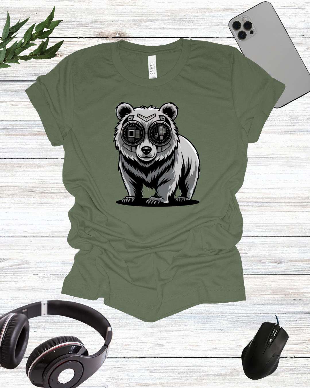 Binary Small Bear T-shirt