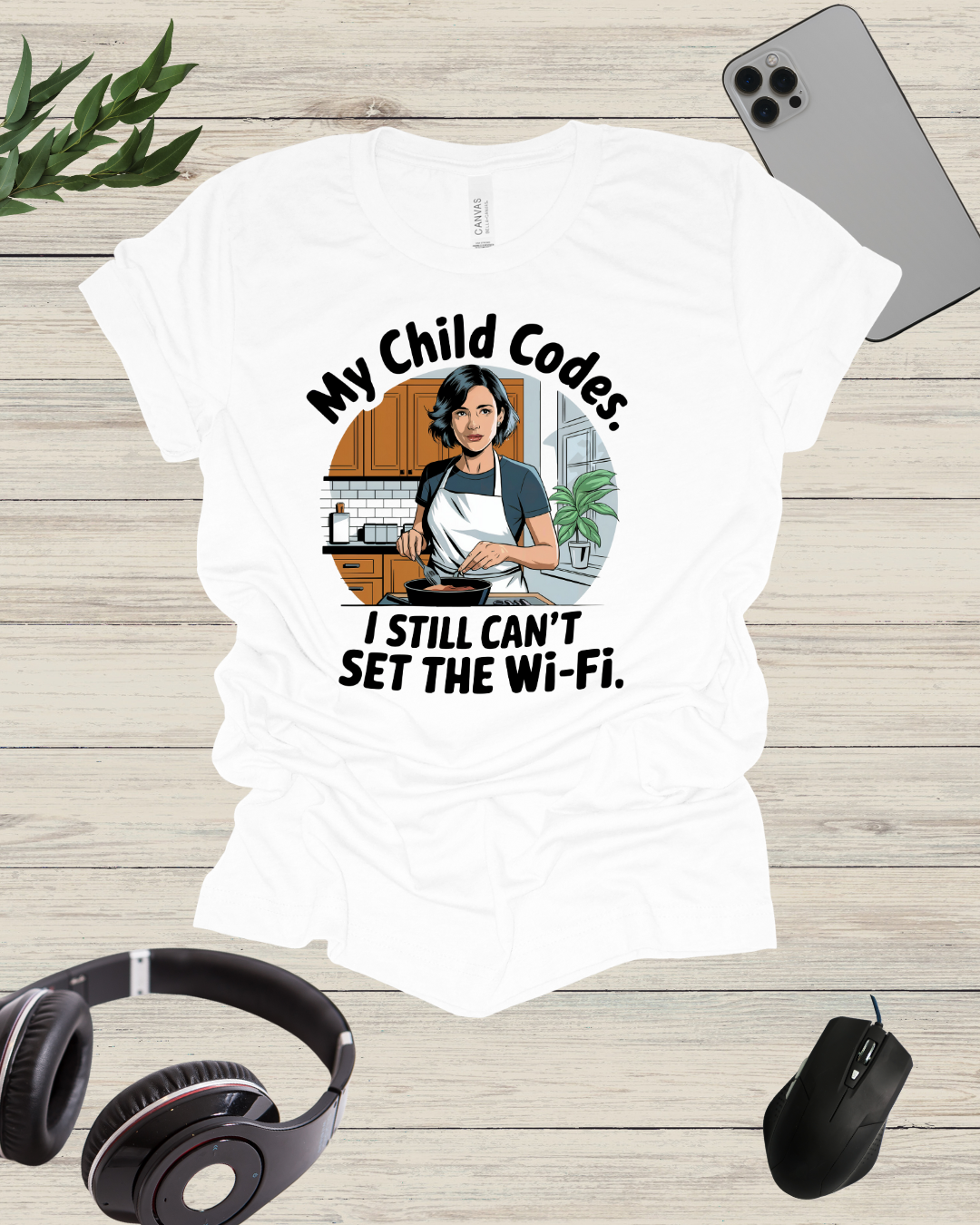 My child codes i still cant set the wifi T-shirt