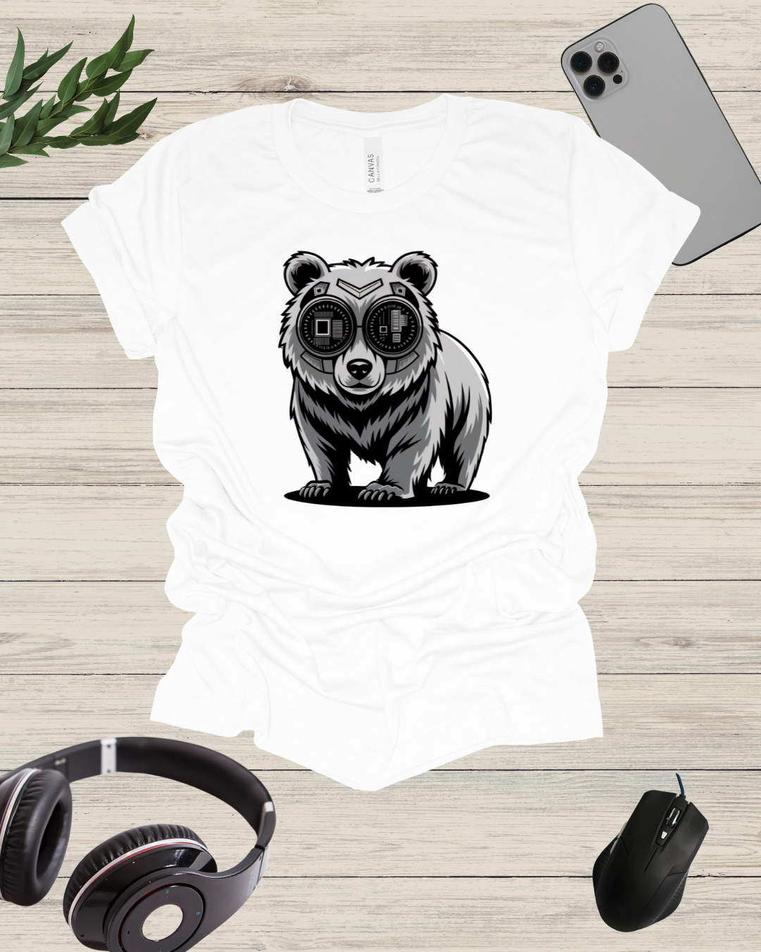 Binary Small Bear T-shirt